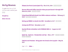 Tablet Screenshot of howson.me
